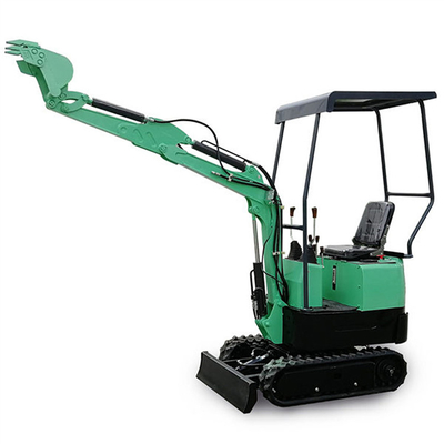 OEM Spring Green Mini Small Digger Diesel Engine Mini Excavators For Farm Winery Agricultural Garden