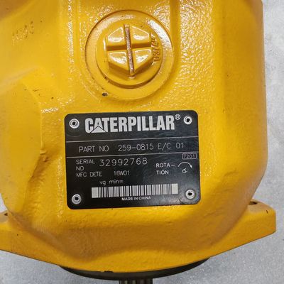 Ekskavator Hidrolik Fan Pompası 259-0815 Ec01 Model Caterpillar 330D 336D 336D2 340D C9 Motoru için Piston